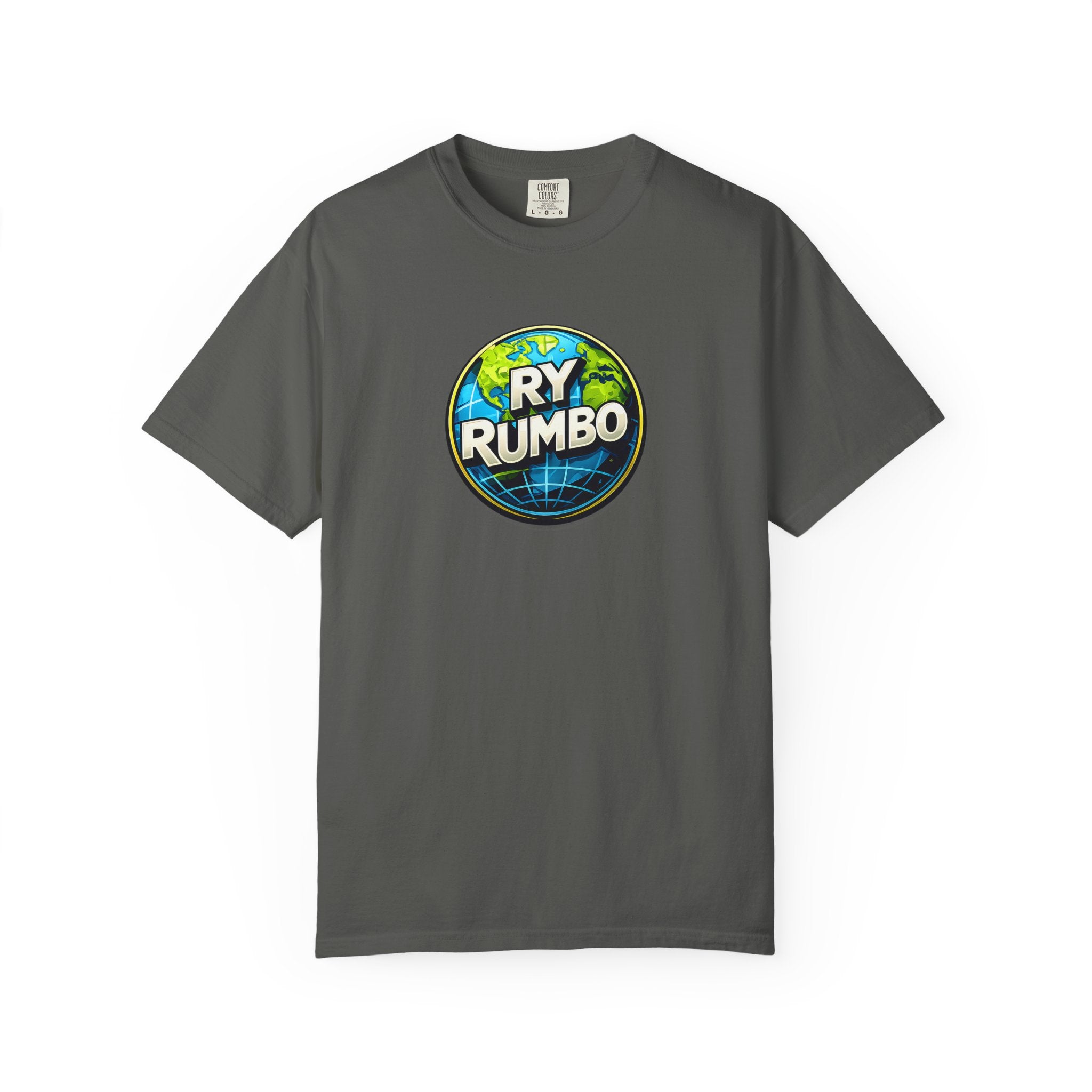RY Rumbo Globe Logo T-Shirt — Vintage Travel Badge Tee