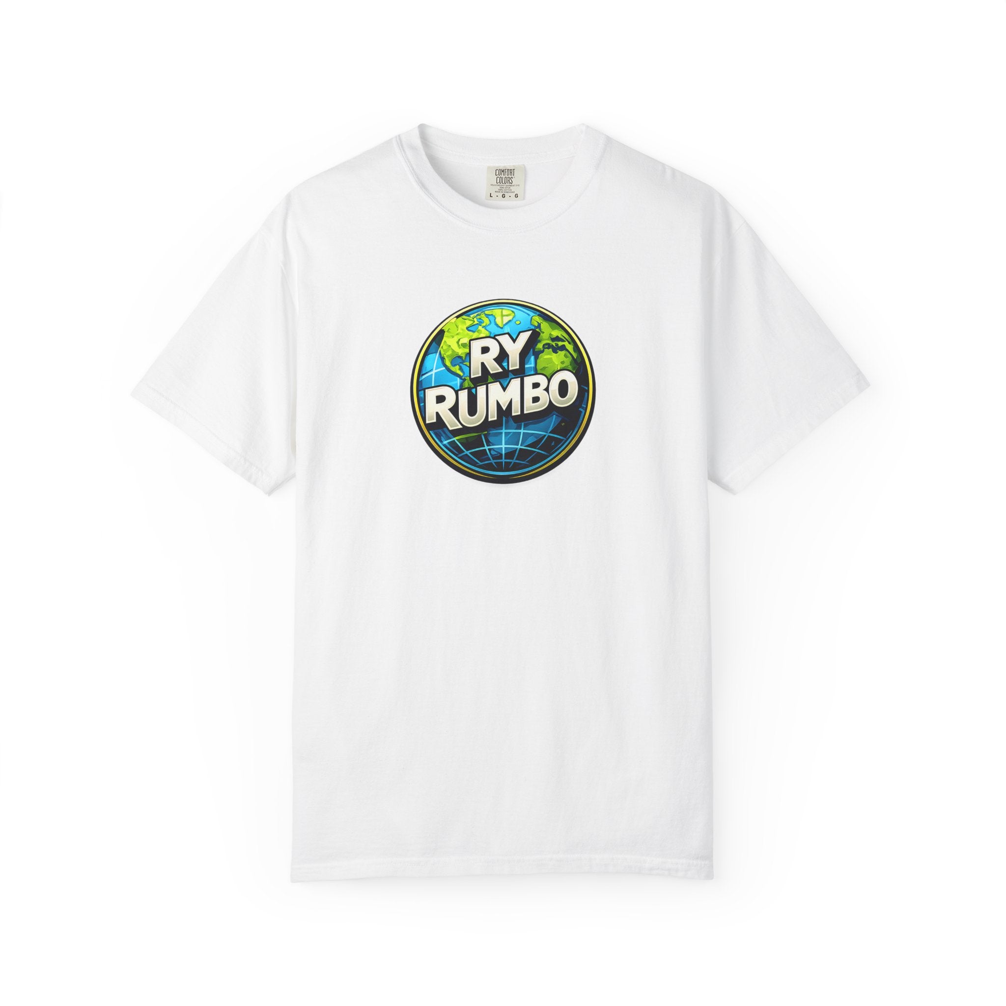RY Rumbo Globe Logo T-Shirt — Vintage Travel Badge Tee