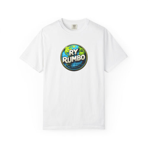 RY Rumbo Globe Logo T-Shirt — Vintage Travel Badge Tee