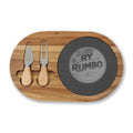 Second Breakfast Serving Tray with Cheese Knives