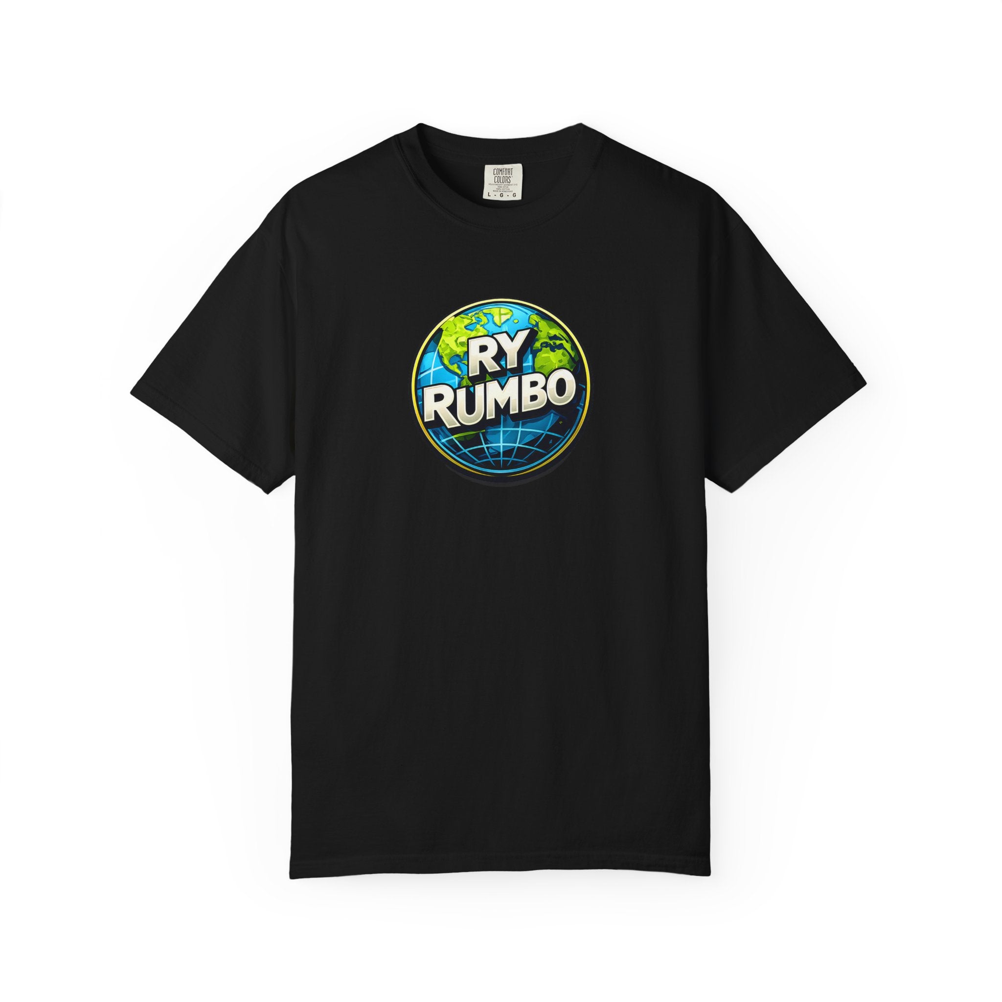 RY Rumbo Globe Logo T-Shirt — Vintage Travel Badge Tee