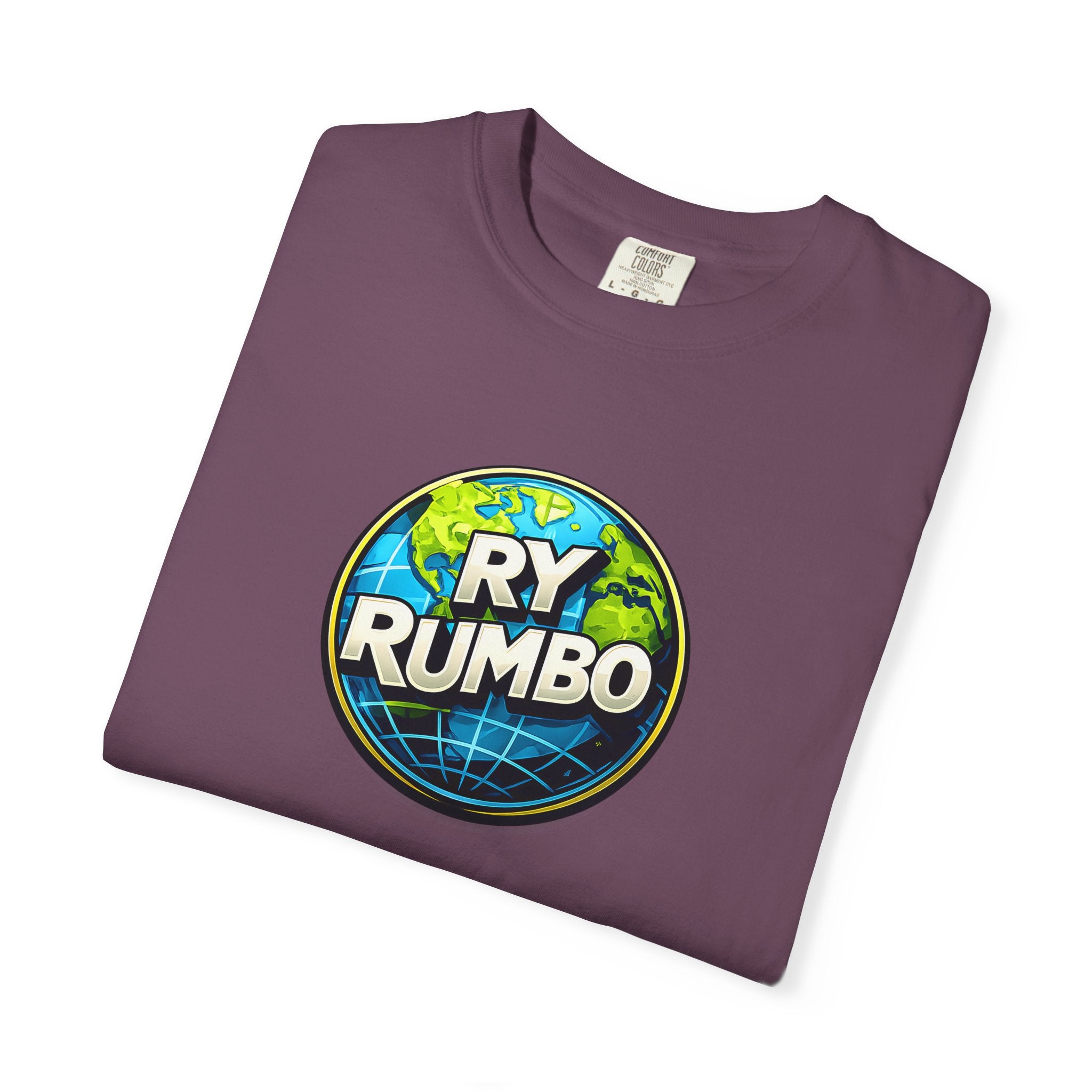 RY Rumbo Globe Logo T-Shirt — Vintage Travel Badge Tee
