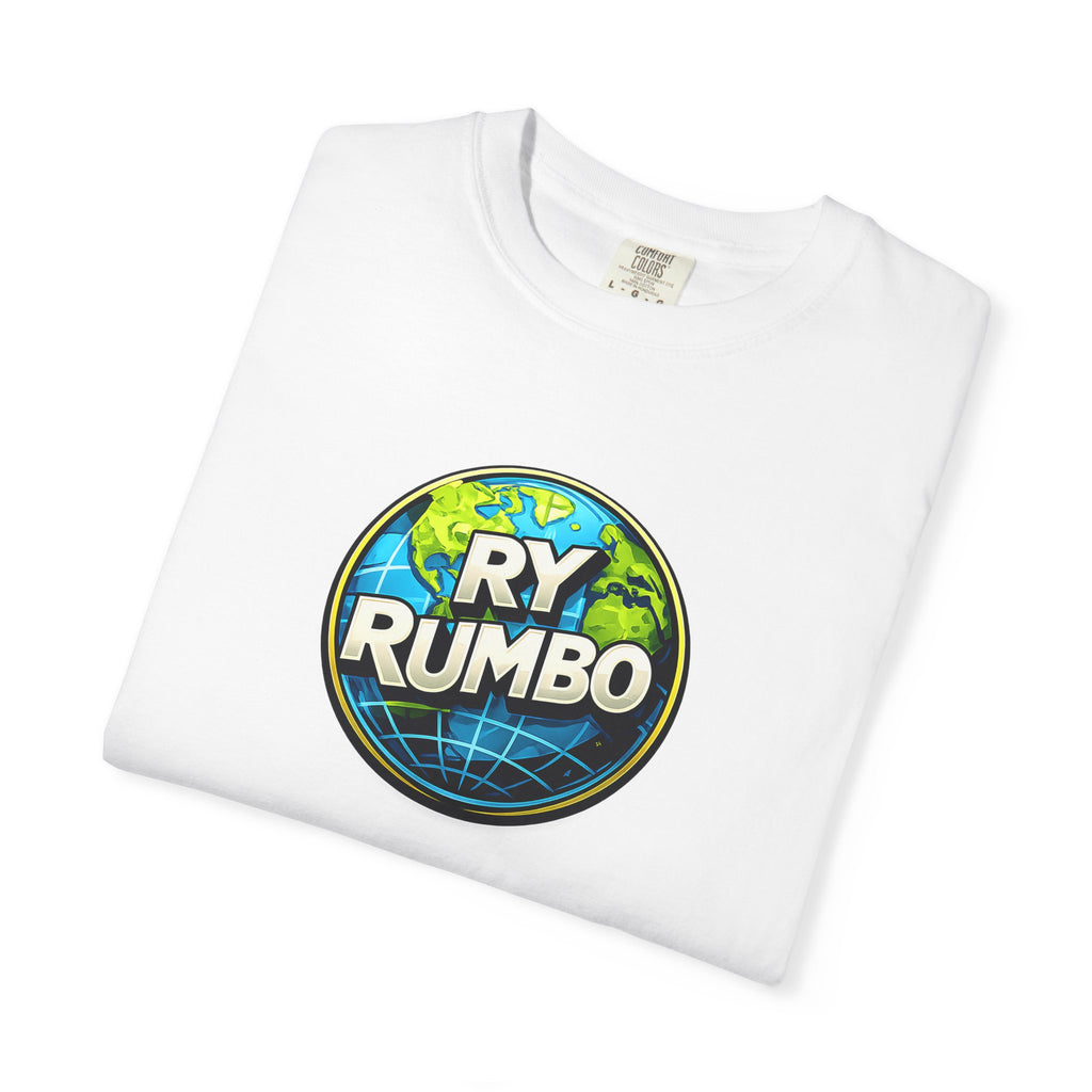 RY Rumbo Globe Logo T-Shirt — Vintage Travel Badge Tee