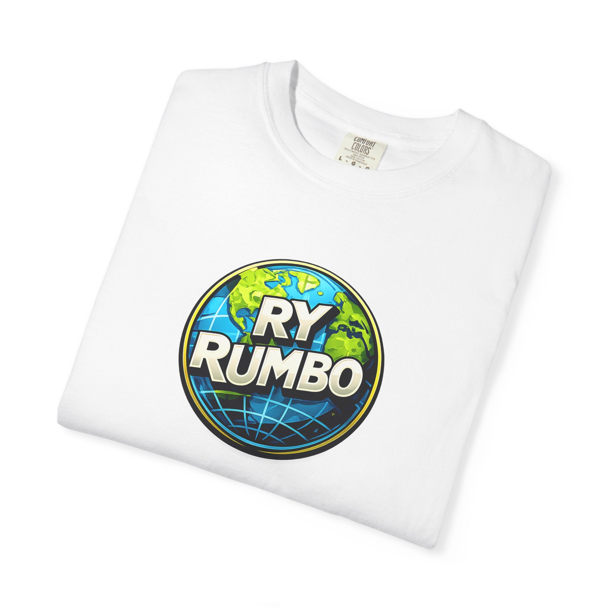 RY Rumbo Globe Logo T-Shirt — Vintage Travel Badge Tee