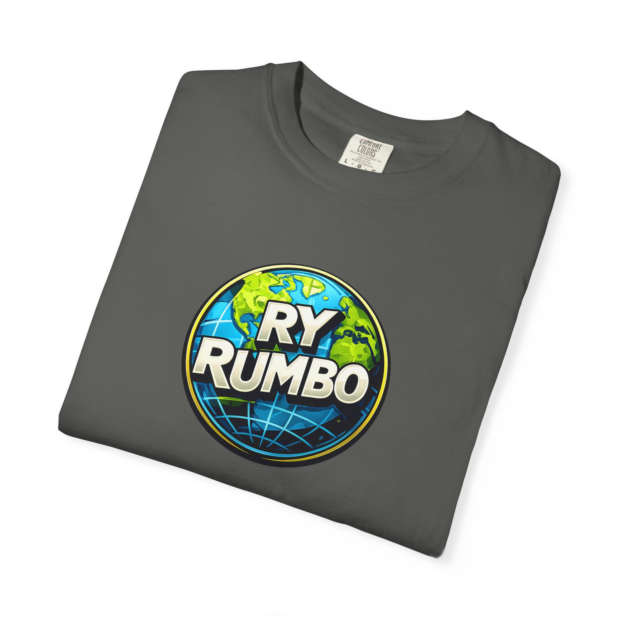 RY Rumbo Globe Logo T-Shirt — Vintage Travel Badge Tee